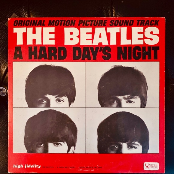 The Beatles Other - THE BEATLES “A Hard Days Night” Authentic Record